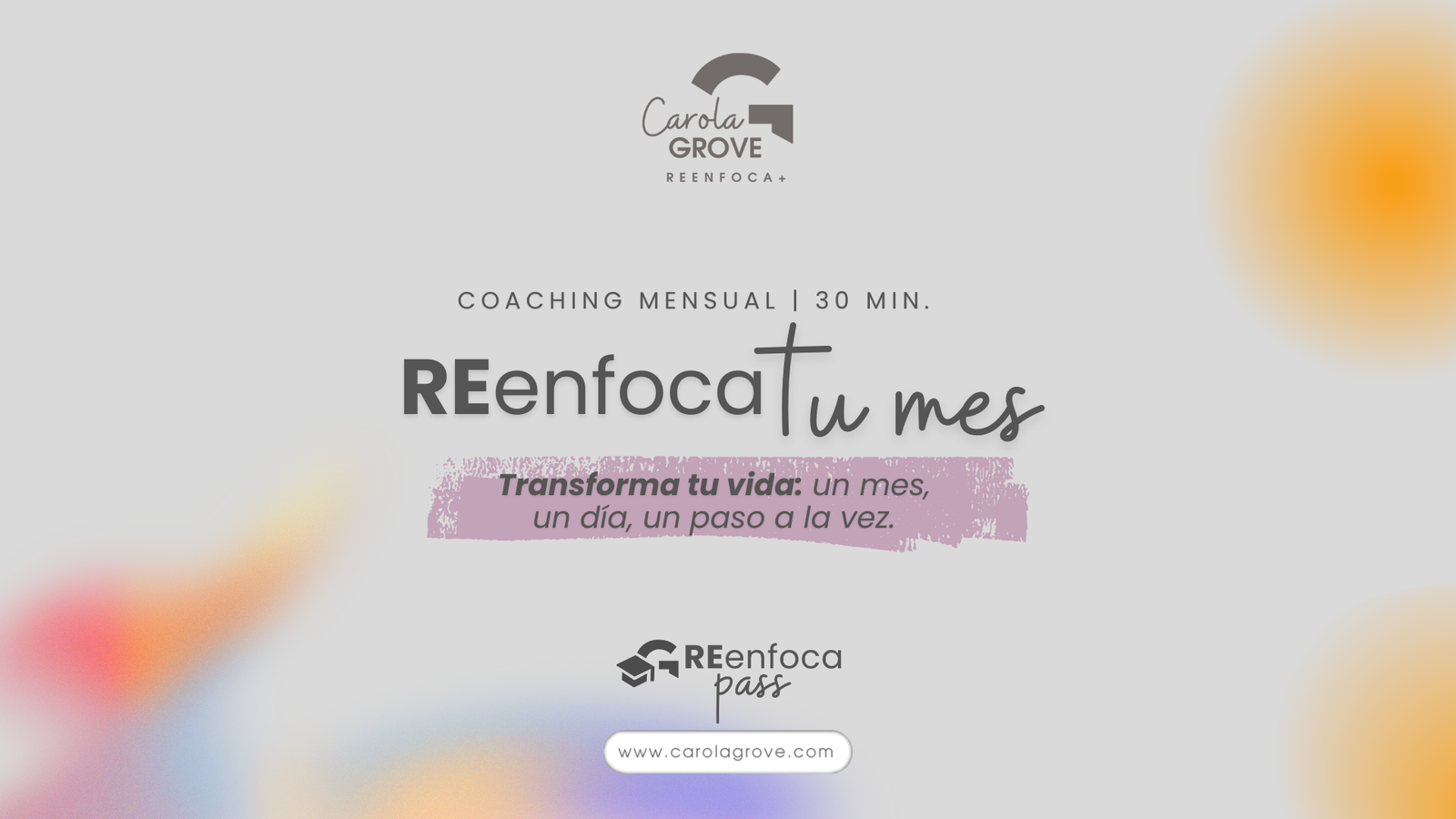 REenfocando tu mes